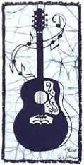 Acoustic Guitar batik
© Toni Spencer