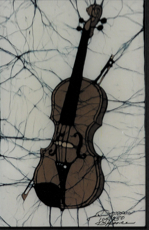 Brown Violin batik
© Toni Spencer
